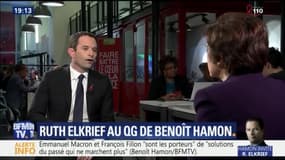 Selon Hamon, Hollande "est absolument incapable de construire un cabinet noir"
