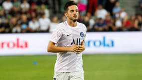 Pablo Sarabia à l'entraînement avec le PSG, le 30 août 2019