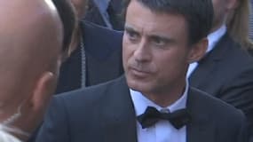 Manuel Valls au festival de Cannes samedi 16 mai.