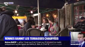 Rennes interdit les terrasses chauffées à partir du 1er janvier