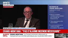Incendie à Crans-Montana: "Un système d'alarme incendie n'est pas nécessaire pour ce type d'établissements", indique le conseil communal