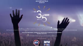 Exposition 35 ans AccorHotels Arena
