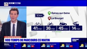 Le vélo BFM Paris: l'itinéraire du jour entre Épinay-sur-Seine et le Bourget 