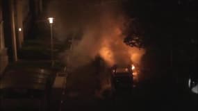 Voitures en feu à Rueil-Malmaison - Témoins BFMTV