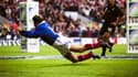 Christophe Dominici lors du match France-Nouvelle-Zélande, le 31 octobre 1999