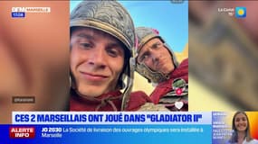 "On s'est vu au cinéma": deux Marseillais ont joué dans Gladiator II