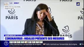 Anne Hidalgo annonce être en lien "quotidien" avec la police, l'ARS et la région contre l'épidémie