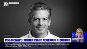 PSG-Monaco: les joueurs de l'AS Monaco portent un brassard noir en mémoire de Richard Guerois