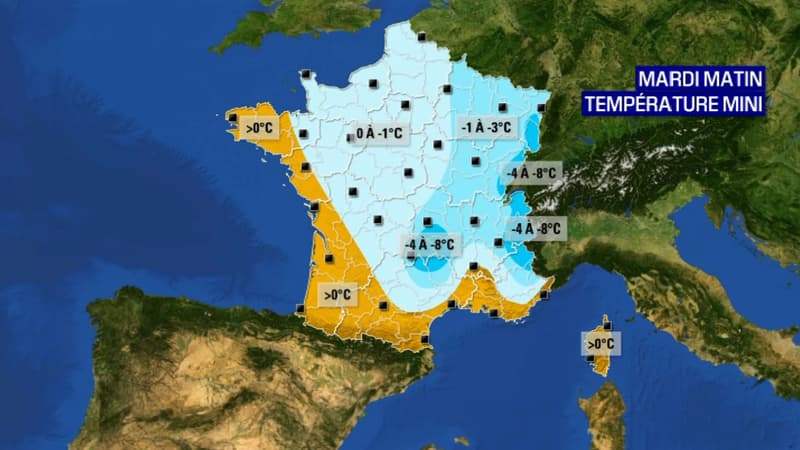 Les prévisions météorologiques pour le mardi 28 mars 2023.