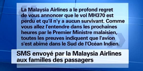 Les familles ont appris la nouvelle par texto, traduit ici. Les familles ont appris la nouvelle par texto, traduit ici.