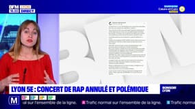 Lyon 5e : concert de rap annulé et polémique