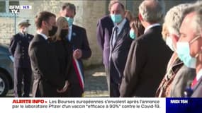Emmanuel Macron est à Colombey-les-deux-Églises pour le 50e anniversaire de la mort du général de Gaulle