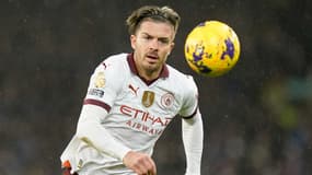 Jack Grealish avec Manchester City, à Liverpool le 27 décembre 2023