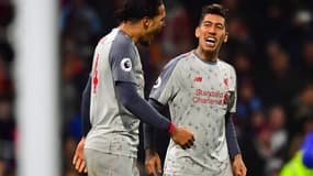 Van Dijk avec Roberto Firmino