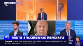 Story 1 : Émeutes, cinq policiers du RAID en garde à vue - 08/08