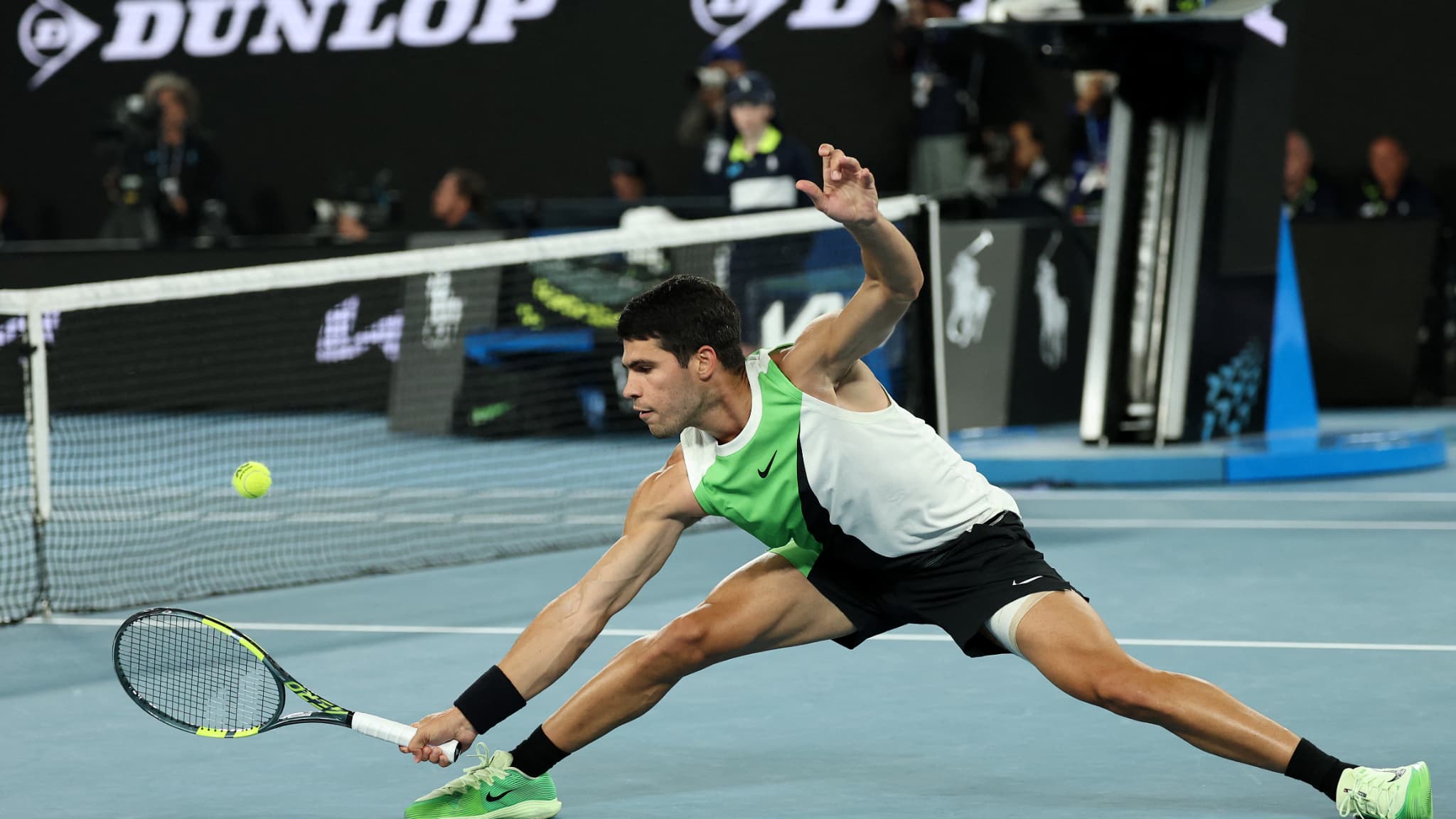 Carlos Alcaraz, le 1er février 2026. 