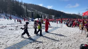 La station de ski a battu des records cette année avec un taux d'occupation de 100%. 