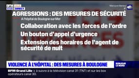 Hôpital de Boulogne-sur-Mer: des mesures de sécurité pour le personnel après plusieurs agressions