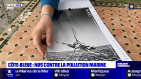Nus dans un calendrier pour sensibiliser contre la pollution marine !