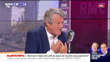 Jean-Louis Borloo: Bernard Tapie "ne supportait pas l'injustice, le mépris"