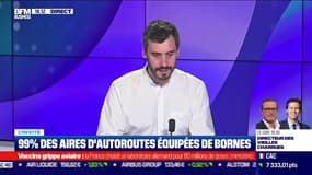 Clément Molizon: 99% des aires d'autoroutes équipées de bornes - 12/07