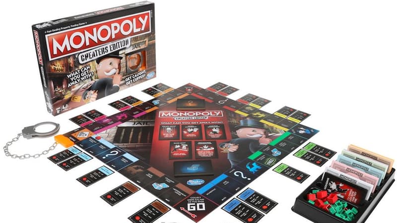 Une étude récente a révélé que près de la moitié des joueurs tentaient de tricher pendant une partie de Monopoly.