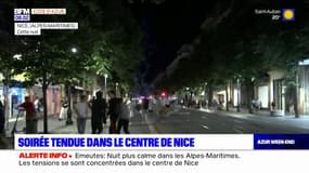 Violences urbaines: nouvelle soirée tendue dans le centre-ville de Nice, 33 personnes interpellées