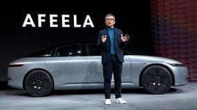 Yasuhide Mizuno, président de Sony Honda Mobility et de la nouvelle marque Afeela.