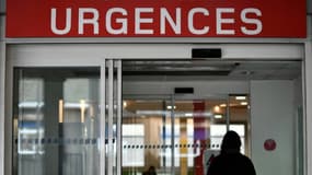 L'entrée des urgences de l'hôpital Cochin à Paris, le 11 janvier 2017 (photo d'illustration)