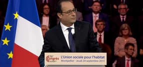 François Hollande passe à l'offensive sur les HLM