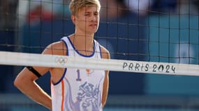 Steven van de Velde lors des JO 2024.