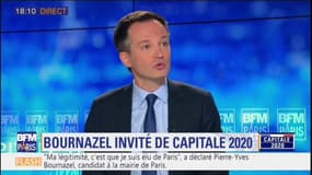 #Capitale2020: "On sait qu'Anne Hidalgo sera candidate. Elle gagne du temps et utilise sa fonction de maire de Paris pour faire une campagne un peu cachée", assure Pierre-Yves Bournazel, l'invitant à annoncer rapidement sa candidature
