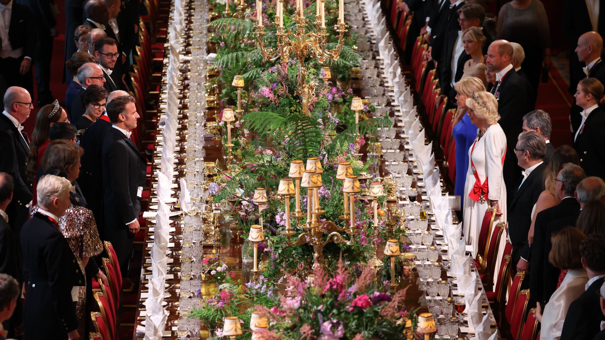 State dinner at Windsor, July 8, 2025