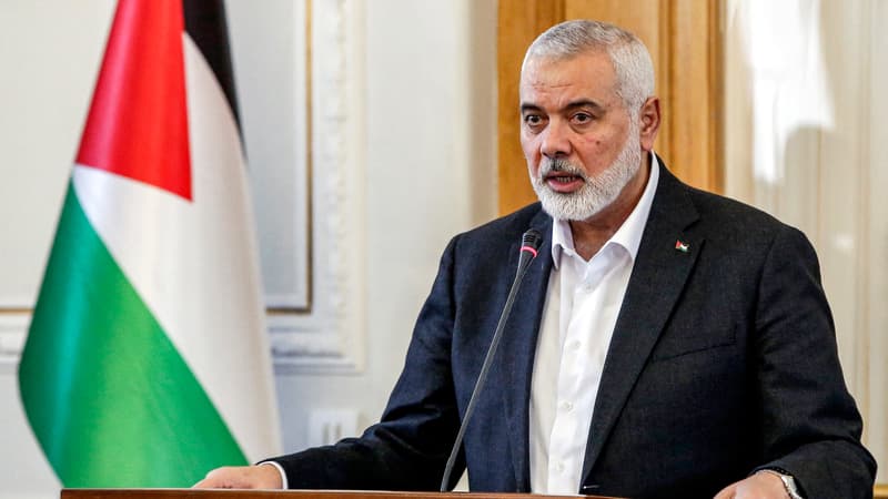 Ismaël Haniyeh, le chef du Hamas, le 26 mars 2024 à Téhéran.