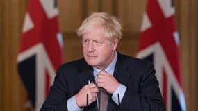 Le Premier ministre britannique Boris Johnson à Londres le 9 septembre 2020