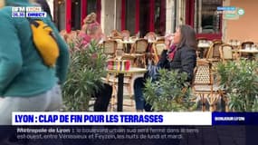 Lyon: clap de fin pour les terrasses