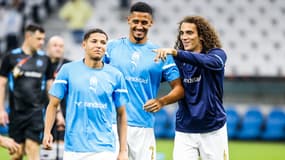 Amine Harit, William Saliba et Matteo Guendouzi, prêtés à l'OM cette saison
