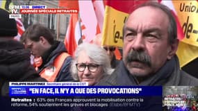 Retraites: pour Philippe Martinez (CGT), la réponse d'Emmanuel Macron est "un bras d'honneur aux syndicats et au mouvement social"