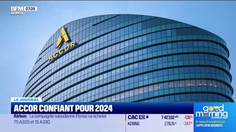 Accor confiant pour 2024