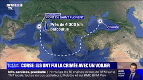Une famille russe fuit la Crimée en voilier avant d'arriver en Corse pour demander l'asile politique