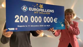 Le vainqueur français des 200.000.000 euros à l'EuroMillions.
