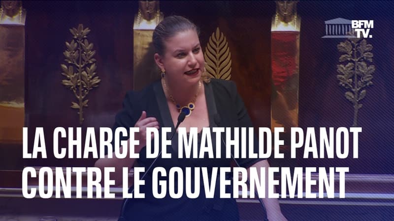 Réforme des retraites: le discours de Mathilde Panot avant le vote des motions de censure