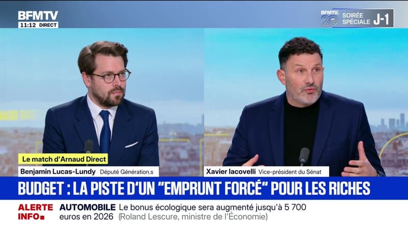 "Il faut inciter les plus riches à investir": le vice-président du Sénat, Xavier Iacovelli, défavorable à "l'emprunt forcé"