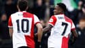 Orkun Kökcü et Luis Sinisterra (Feyenoord)