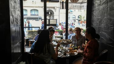 Déjeuner au restaurant Garnier à Paris le 15 juin 2020