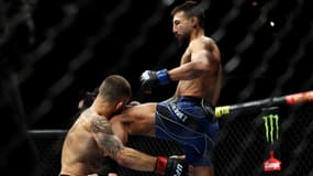 Le KO de Chris Gutiérrez à Frankie Edgar, à New York, en 2022.