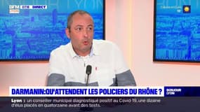 Remaniement: les policiers "attendent énormément de M. Darmanin", selon le syndicat Unsa Police dans le Rhône