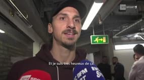 Zlatan : "Le PSG ? Mon projet continue"