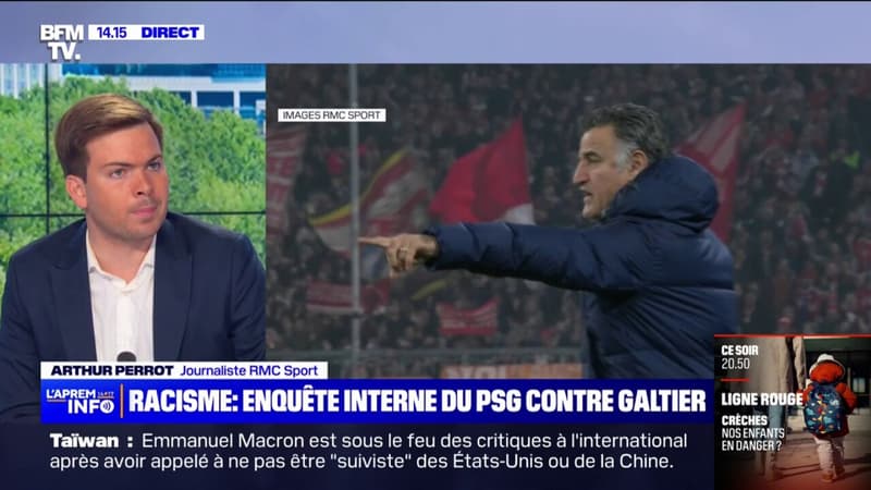Racisme: le PSG ouvre une enquête interne contre Christophe Galtier