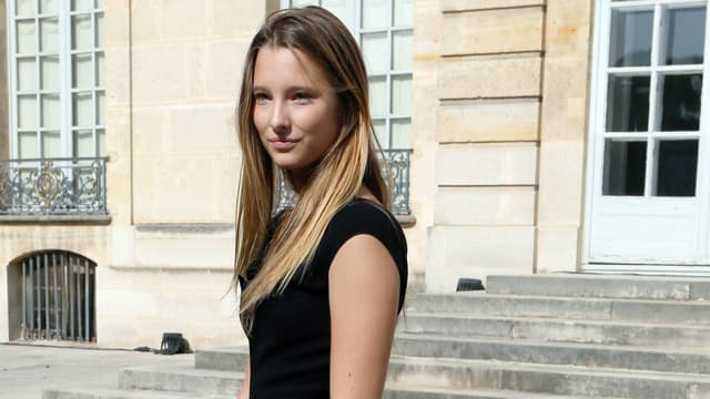 Ilona Smet avant un défilé pour Christian Dior en 2013.